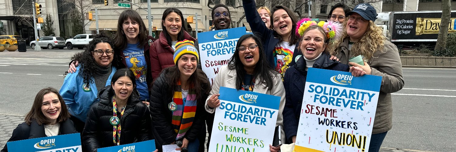 OPEIU Local 153 banner