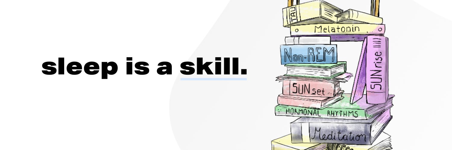 Mollie Eastman (McGlocklin) I Sleep Is A Skill banner