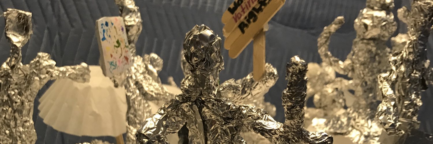 Gregory-Lincoln PVA Art Department banner