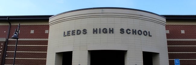 Leeds High School banner