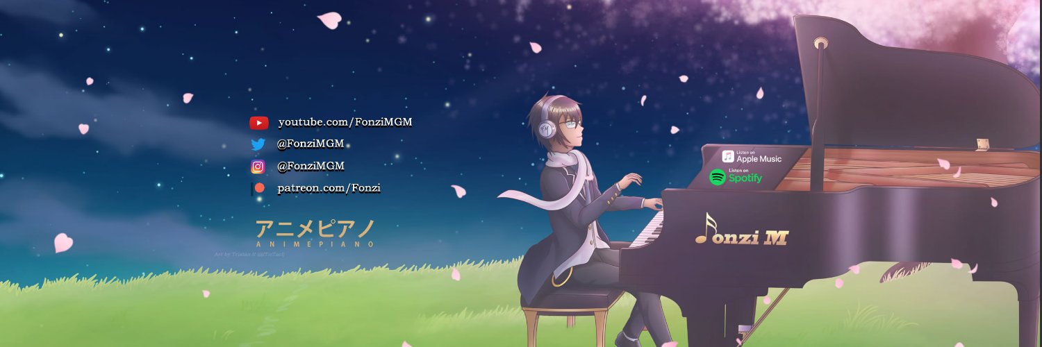 Fonzi 🎹 - Melodies on Piano banner