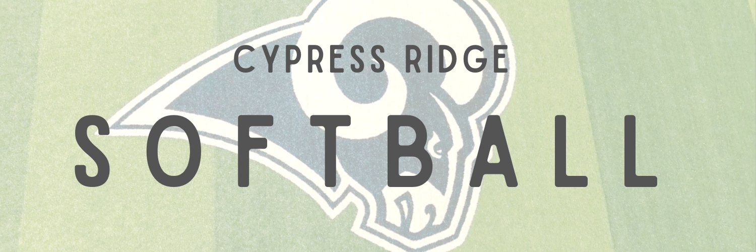 Cypress Ridge HS Softball banner