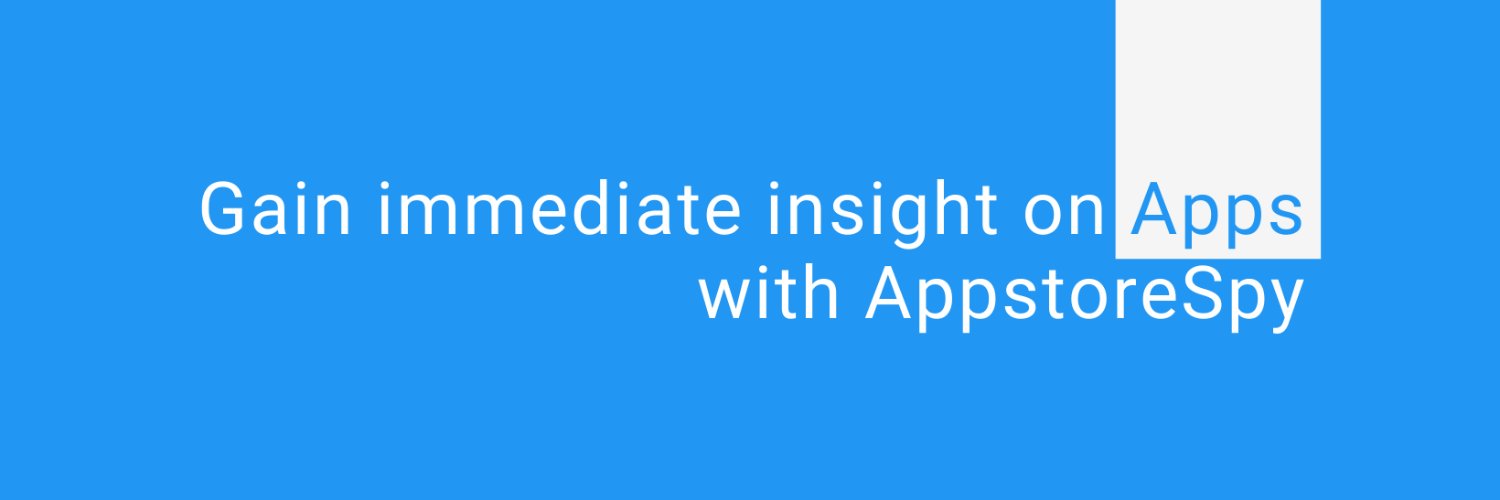 AppstoreSpy's profile banner image