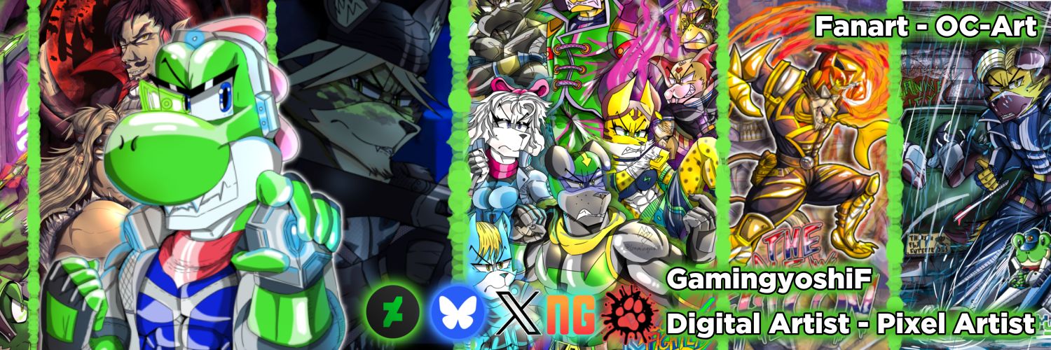 GamingYoshi Fanatic (STAR FOX IS BACK) banner