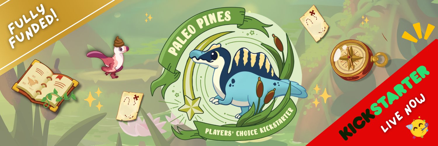 Paleo Pines 🚨 Kickstarter now LIVE! 🚨's banner