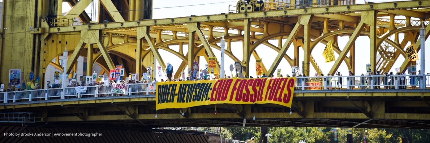 Fridays For Future Sacramento banner