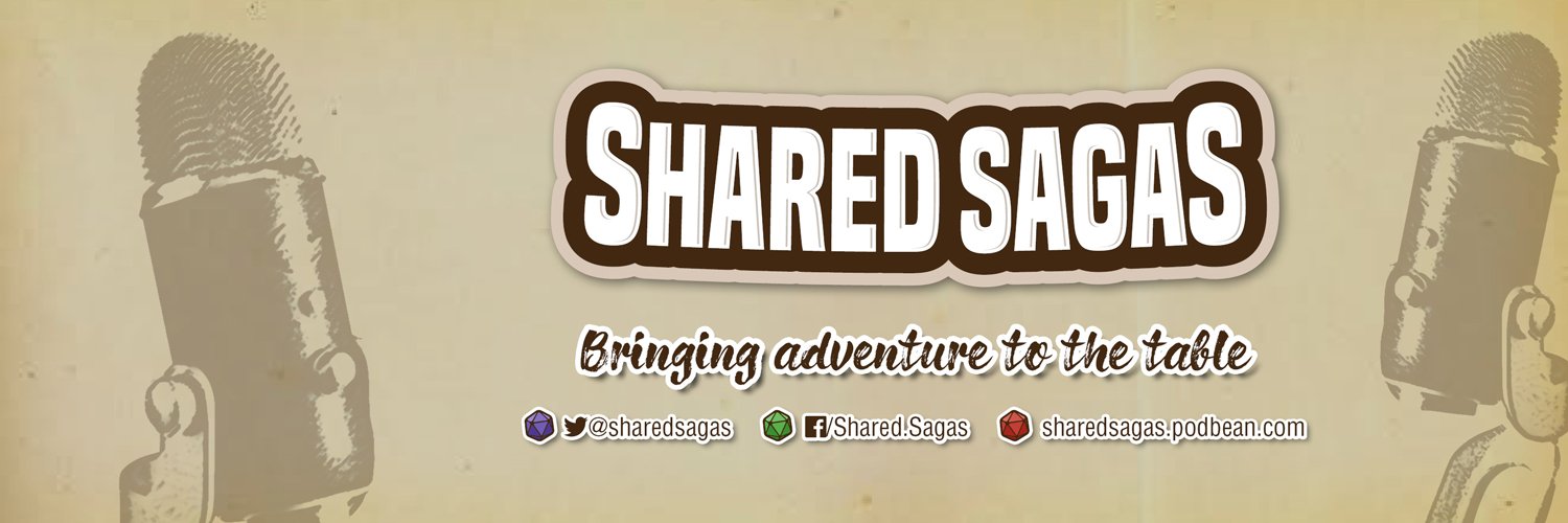 Shared Sagas Podcast banner