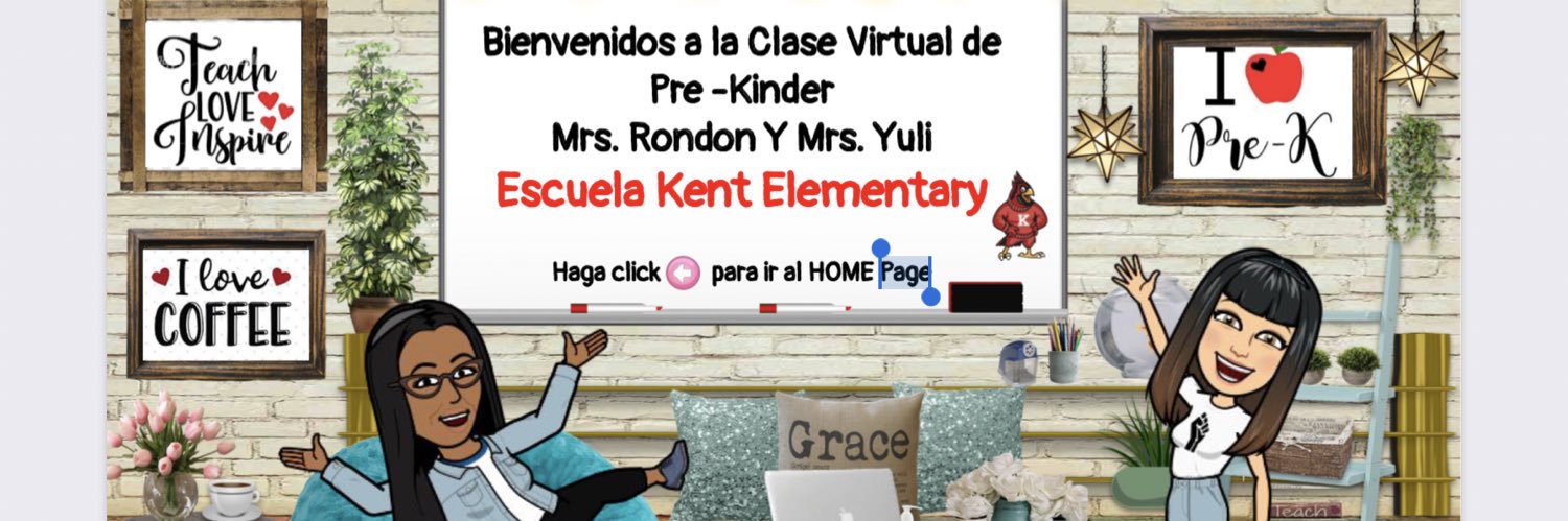 Mrs. Rondon's Pre-K banner