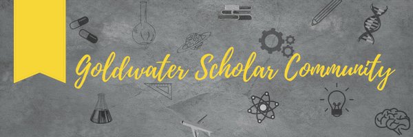 Goldwater Scholar Community Profile Banner