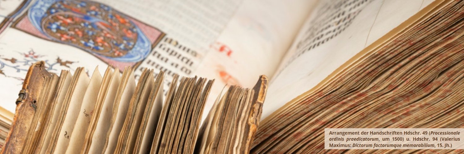 Handschriftenportal banner