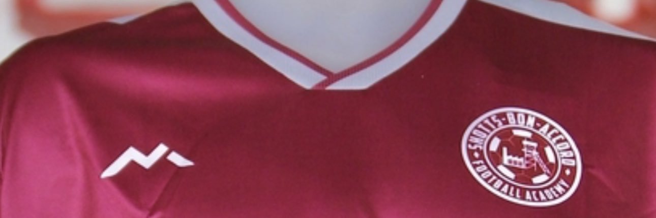 Shotts Bon Accord FA 2008 Maroon banner