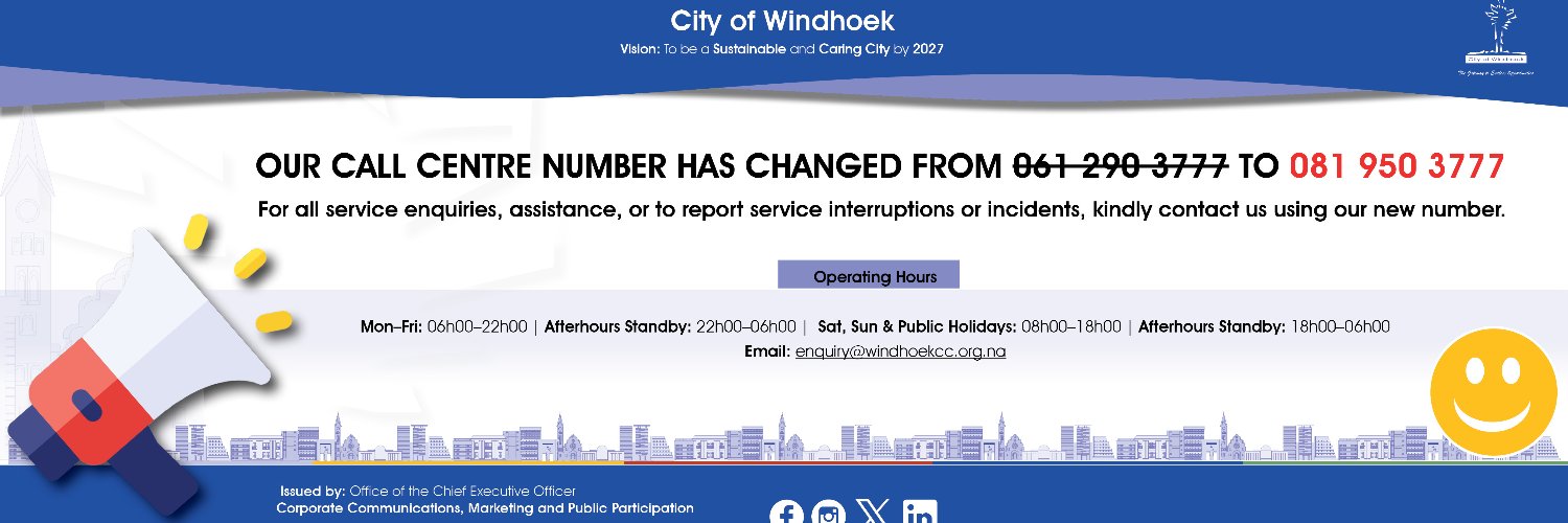 City of Windhoek banner