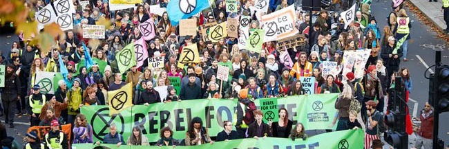 XR Youth Scotland banner