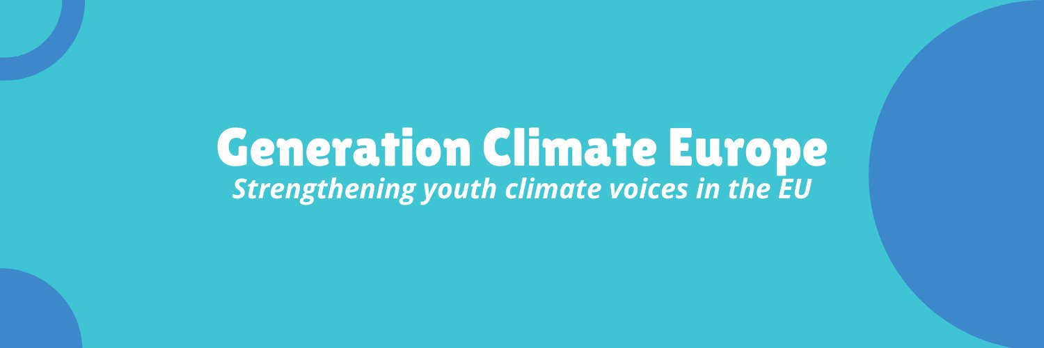 Generation Climate Europe 🇪🇺🌍 banner