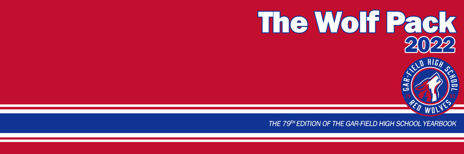 Gar-Field HS Yearbook banner