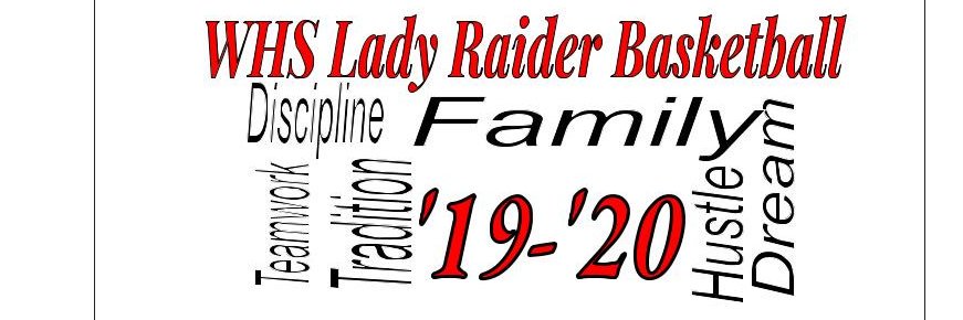 Winnsboro Lady Raider Basketball banner