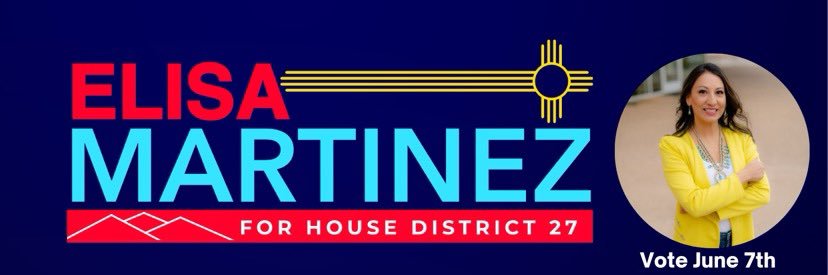 Elisa Martinez for New Mexico 🗳 banner