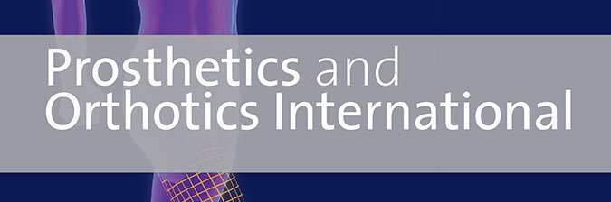 Prosthetics & Orthotics International banner