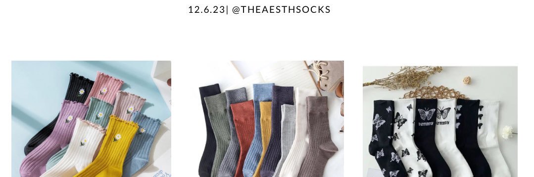 The Aesthetic Socks 🧦's banner