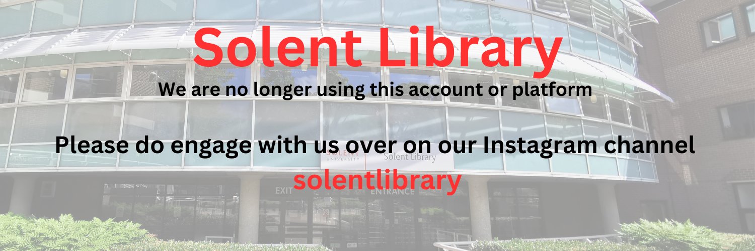 Solent Uni Library banner