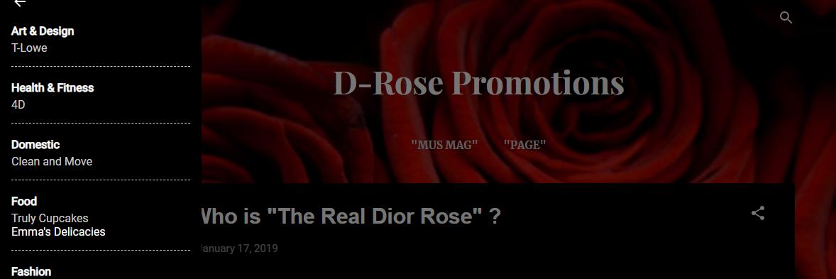 TheRealDiorRose's profile banner image