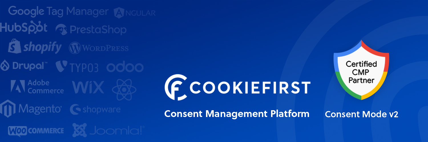 CookieFirst 🇪🇺 Certified CMP | Consent Mode v2 banner