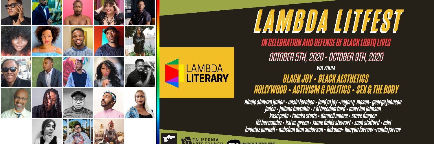 Lambda LitFest Profile Banner