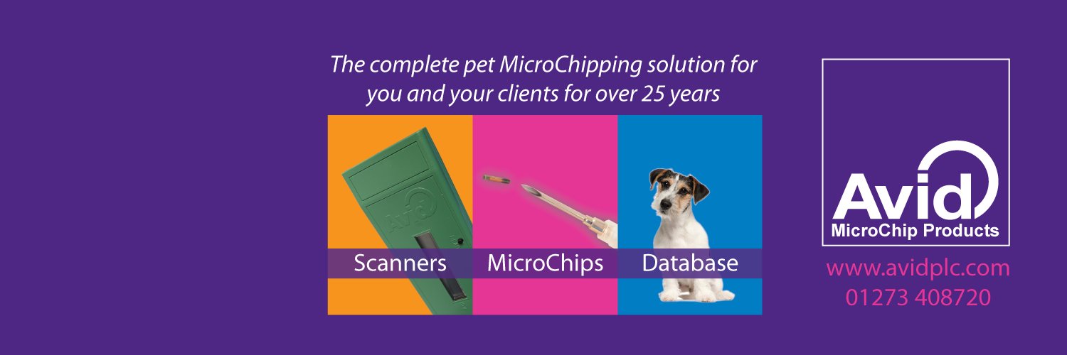 UK AVID MicroChips banner