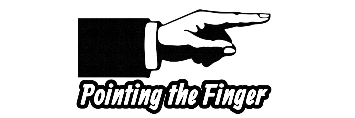 Pointing The Finger banner