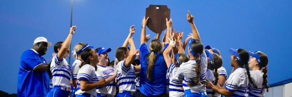 GC Whitecaps Softball banner