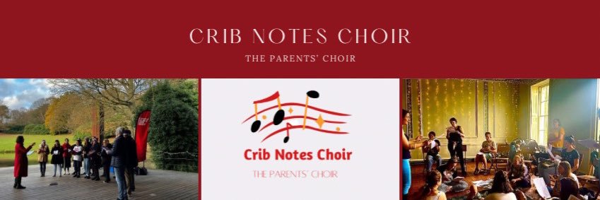 Crib Notes Choir banner