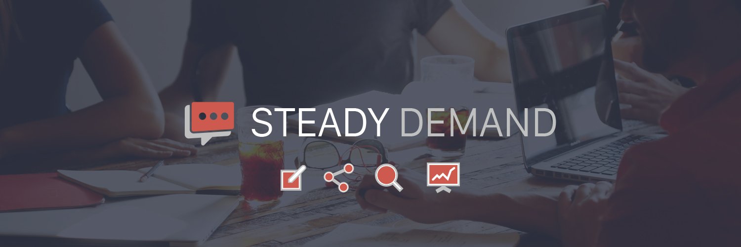 SteadyDemand's profile banner image