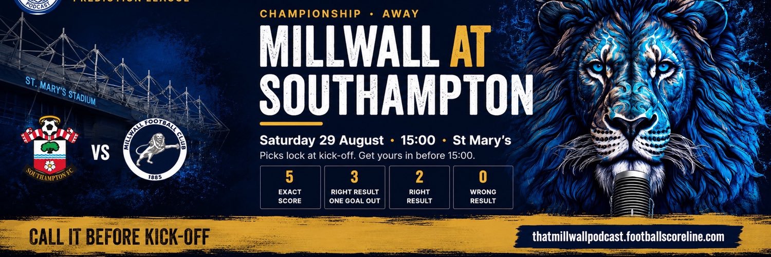ThatMillwallPod's profile banner image
