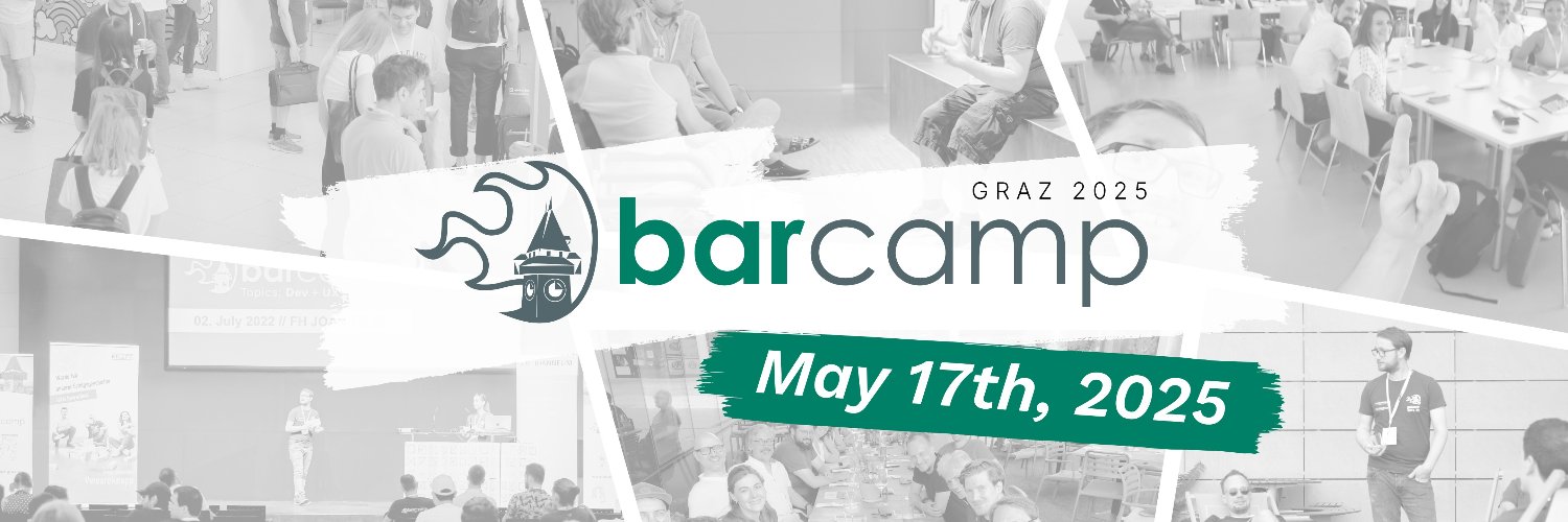 Barcamp Graz banner