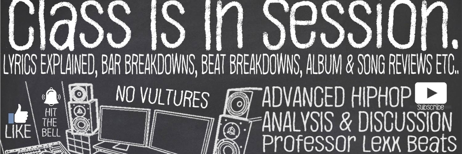 Professor Lexx Hip-Hop X-Amination banner