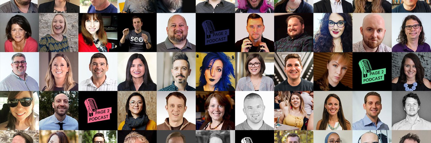 Page 2 Podcast banner