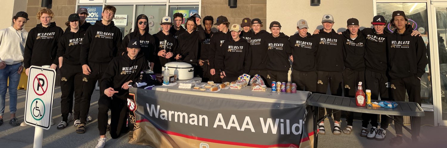 Warman Wildcats U18 AAA banner