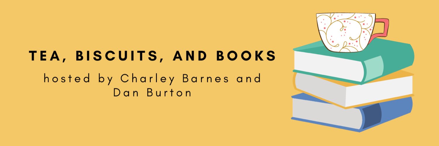 Tea, Biscuits, and Books Podcast banner