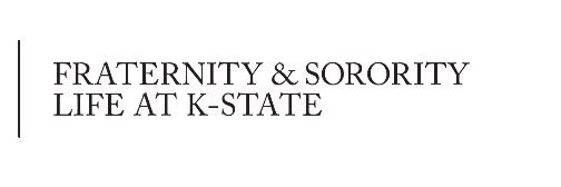 Fraternity and Sorority Life at K-State banner