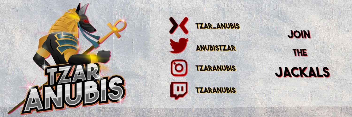 AnubisTzar's profile banner image