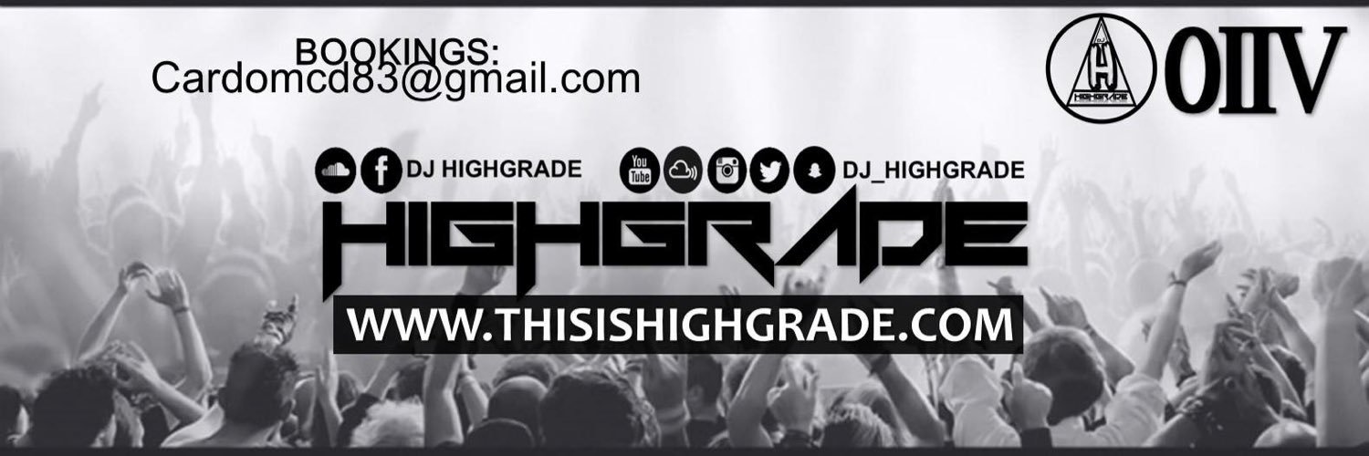 DJ HIGHGRADE banner