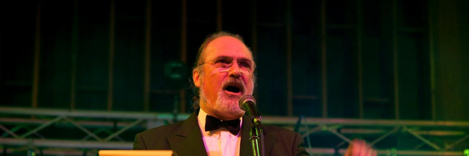 John L. Evans banner