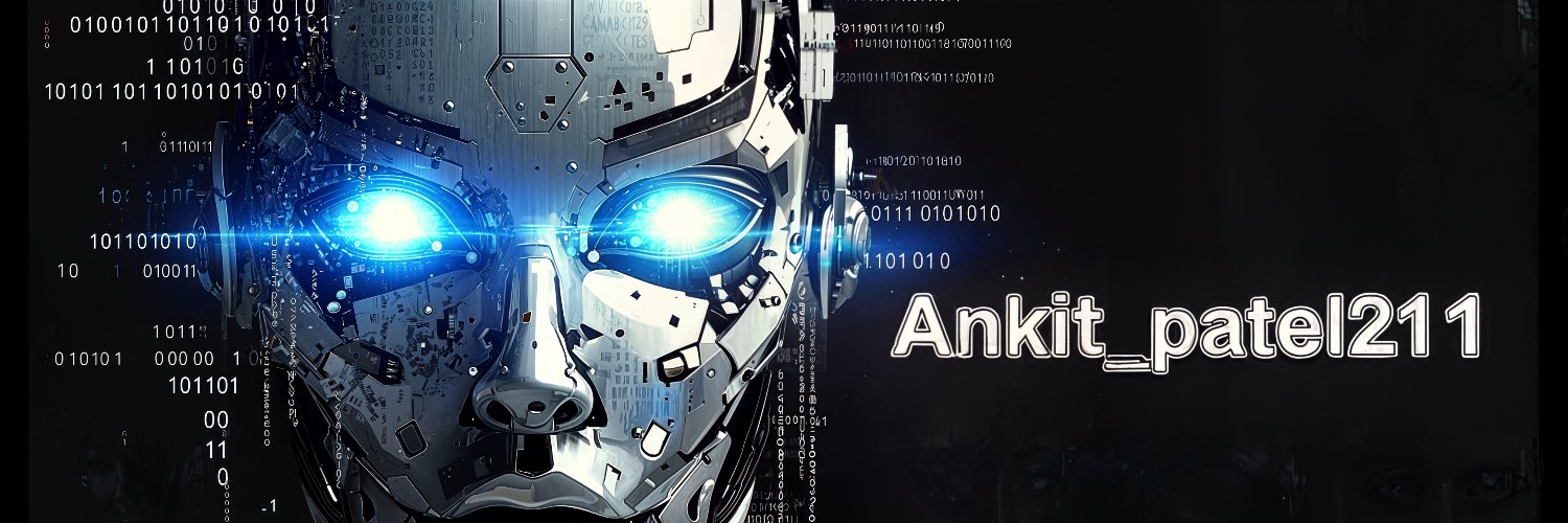 ANKIT PATEL 🇮🇳 | AI banner
