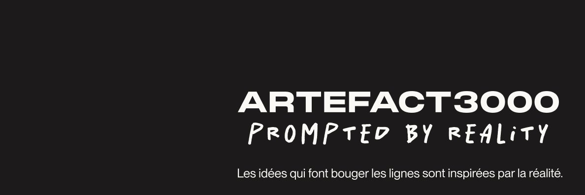 Artefact 3000 banner