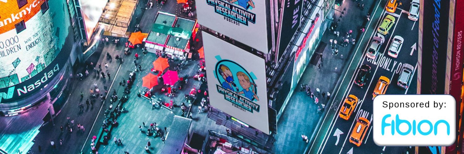 Physical Activity Researcher Podcast 🎙️ banner