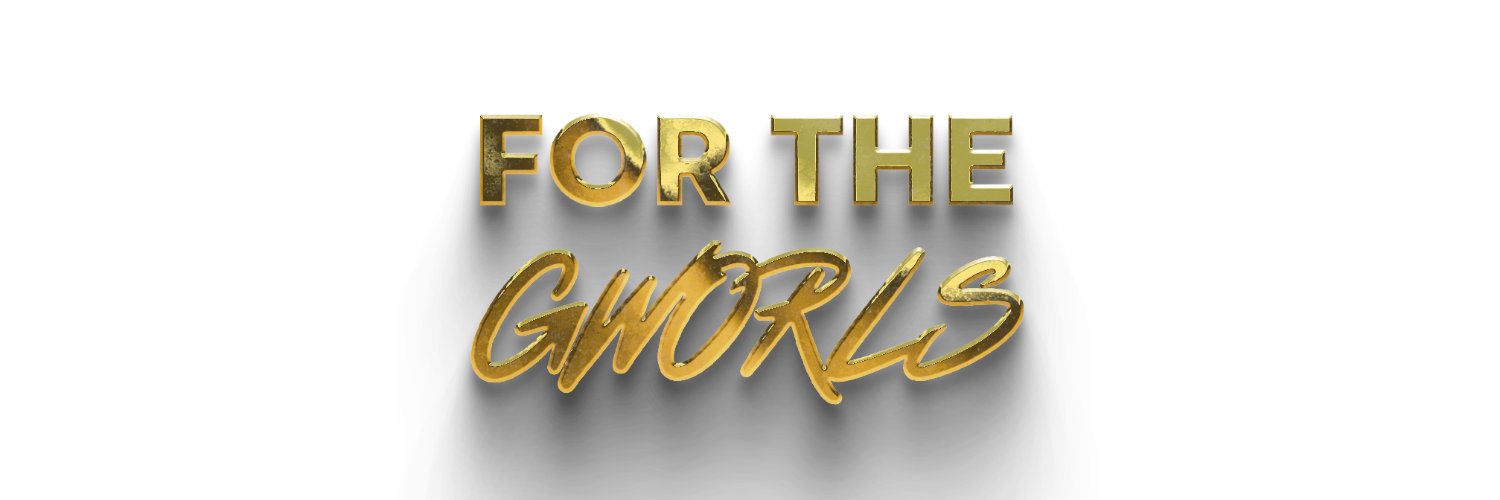 FORTHEGWORLS banner