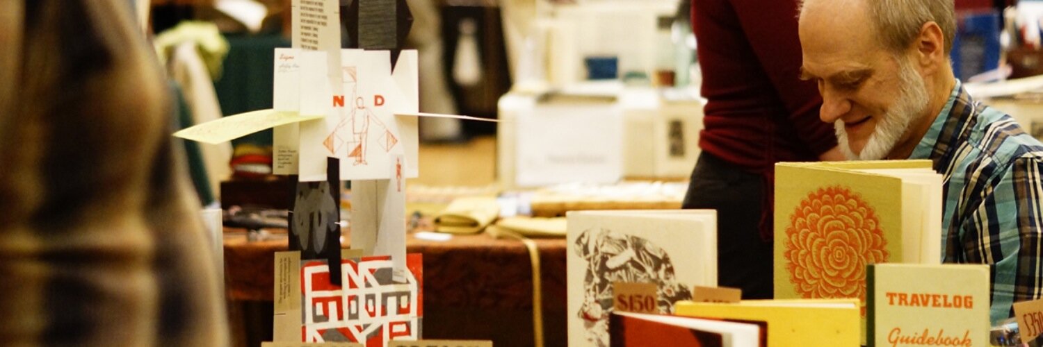 Book Arts Fair banner