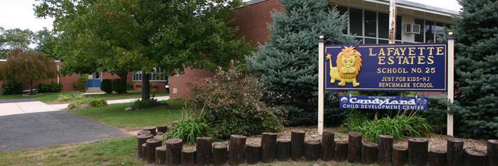 Lafayette Estates School #25 banner