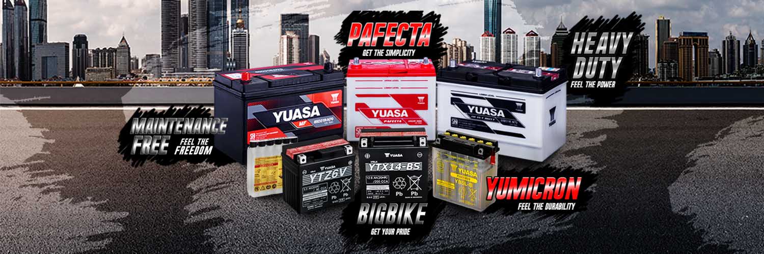 Yuasa Battery Indonesia banner