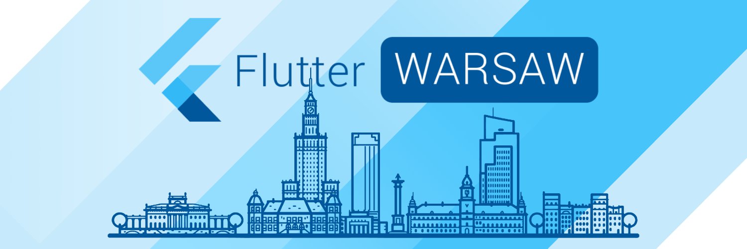 Flutter Warsaw 💙 banner